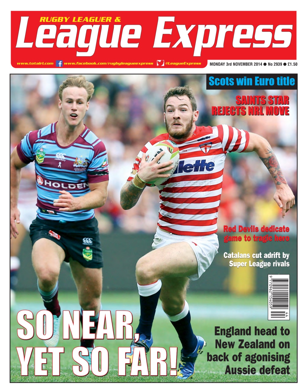League Express Preview Pages