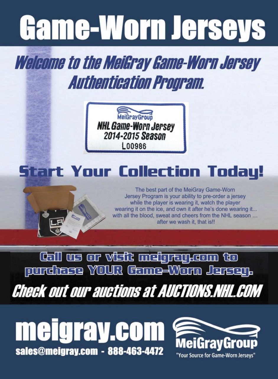 Beckett Hockey Magazine Preview Pages