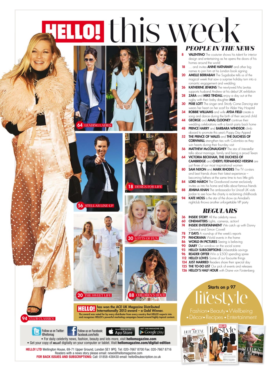 Hello! Magazine Preview Pages