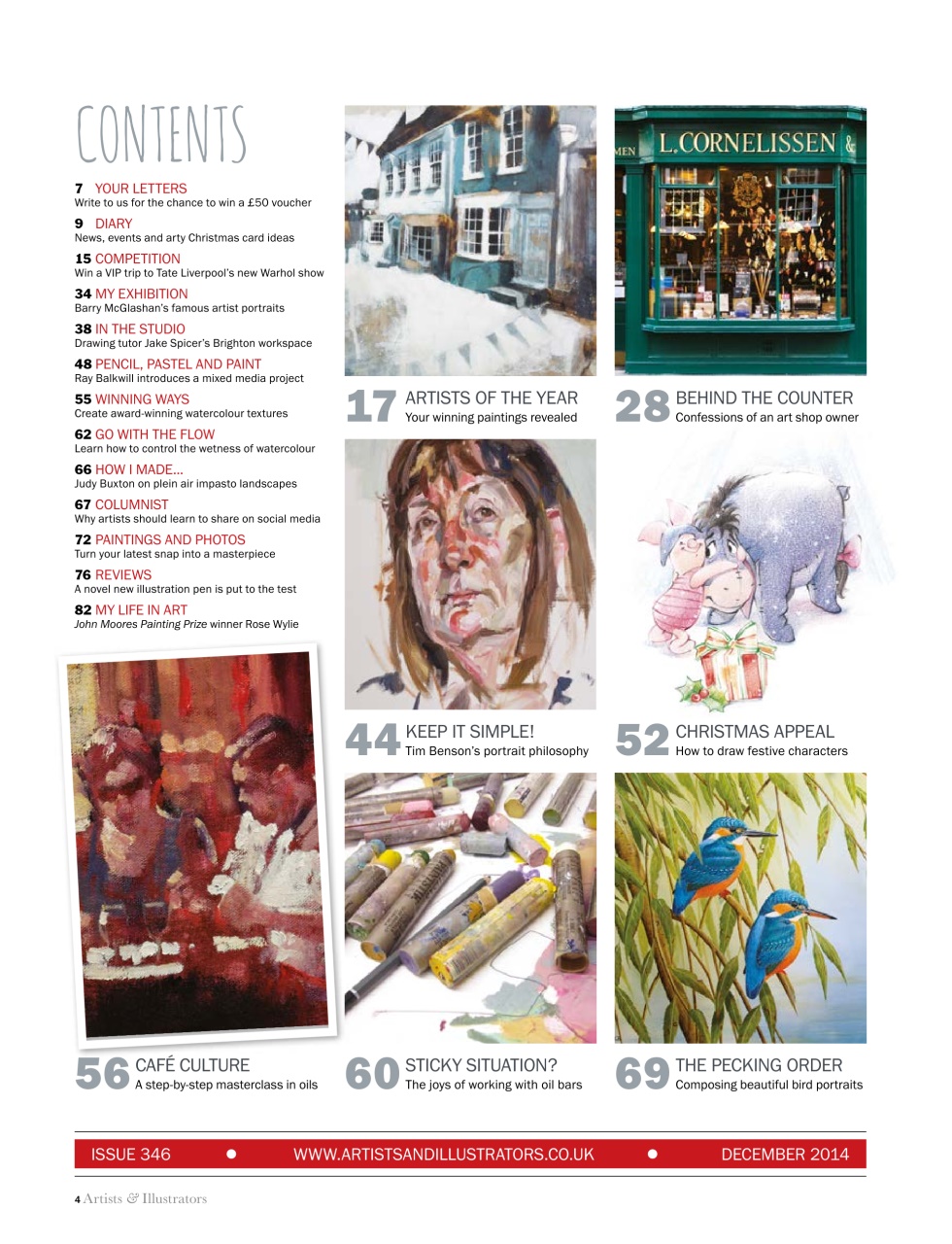 Artists & Illustrators Preview Pages