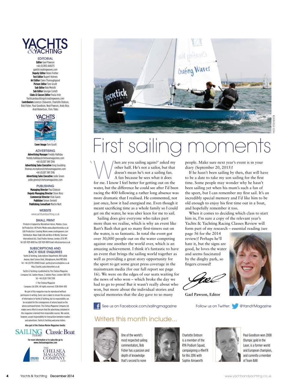Yachts & Yachting Preview Pages
