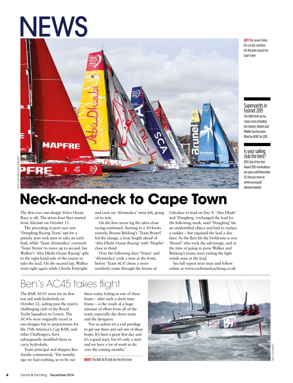 Yachts & Yachting Preview Pages