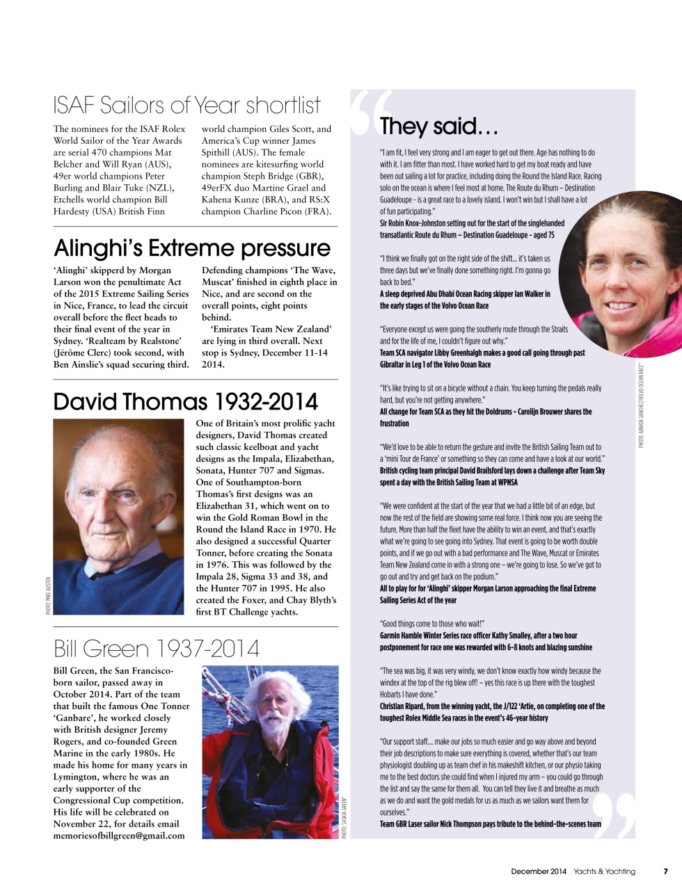 Yachts & Yachting Preview Pages