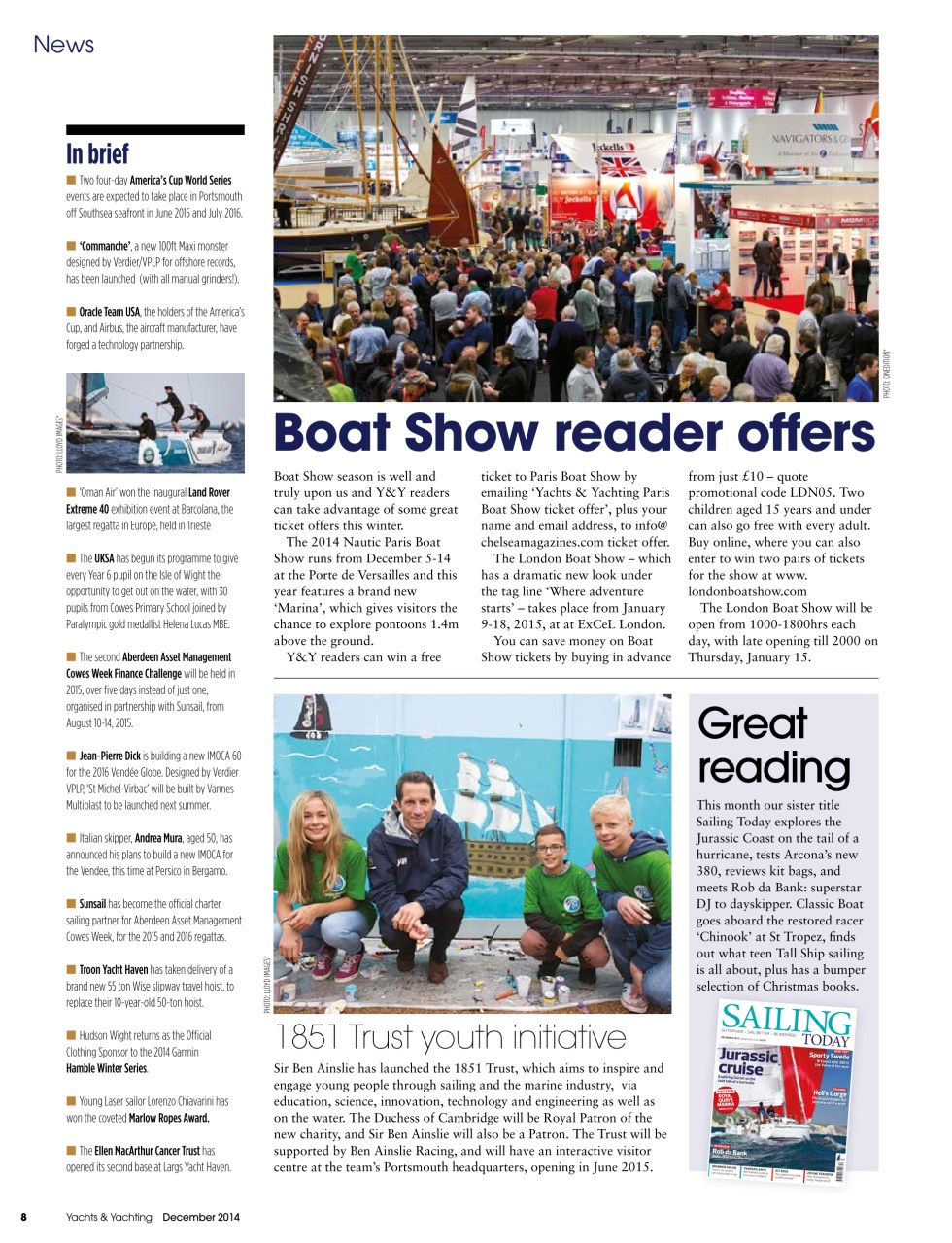 Yachts & Yachting Preview Pages