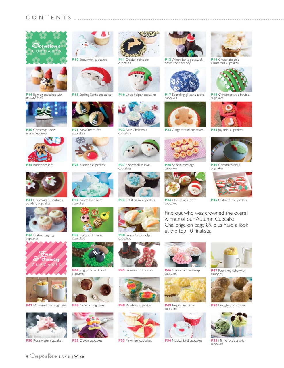 Cupcake Heaven Preview Pages