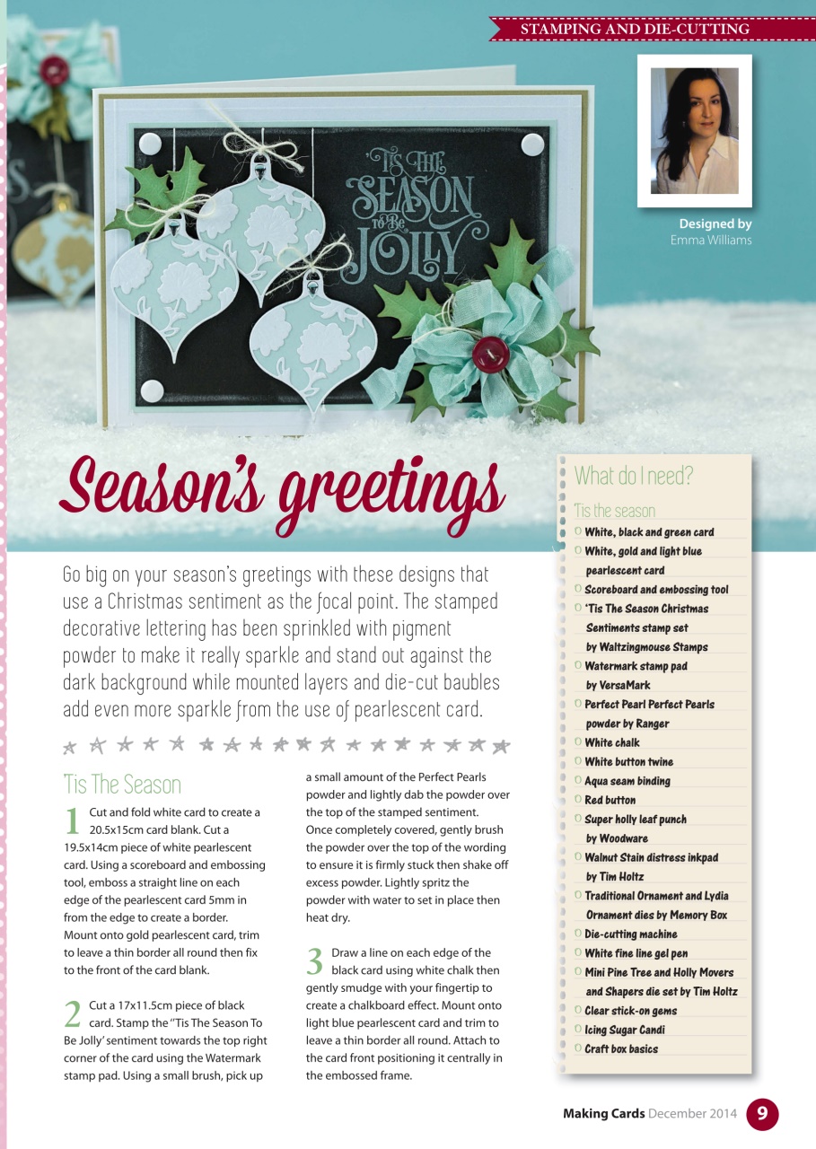 Making Cards & Papercraft Preview Pages