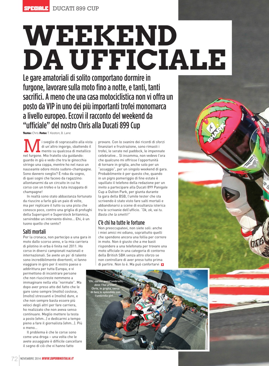 Superbike Italia Preview Pages
