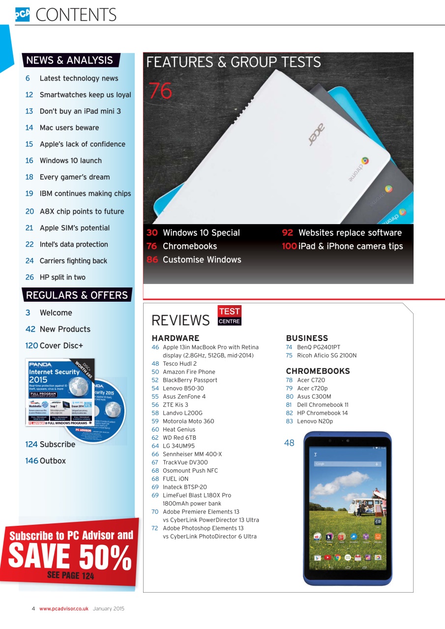 Tech Advisor Preview Pages