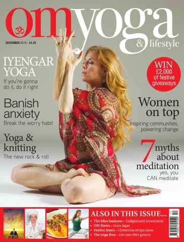 OM Yoga Magazine issue Dec-14