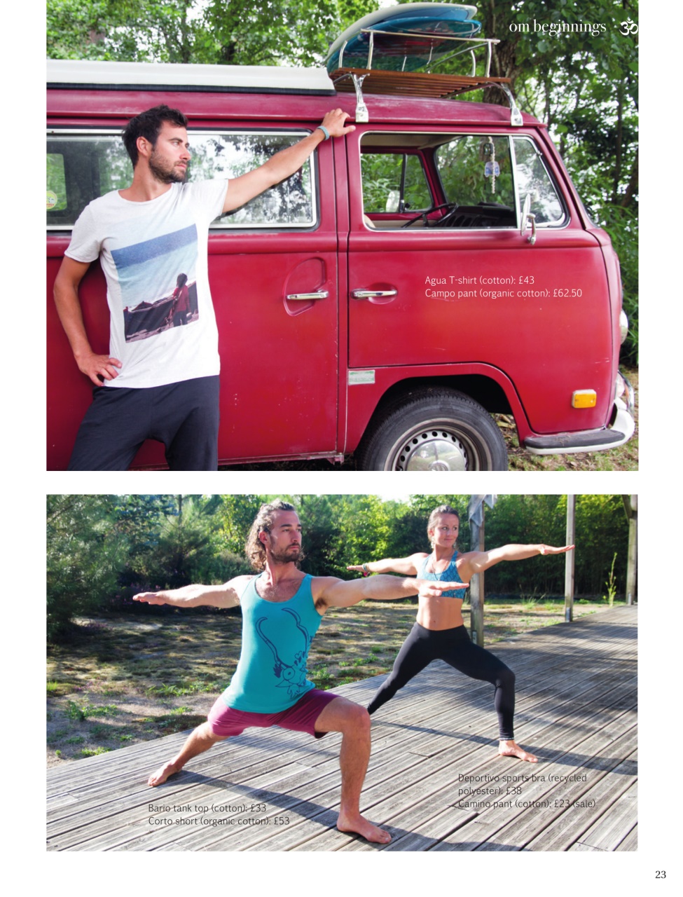 OM Yoga Magazine Preview Pages