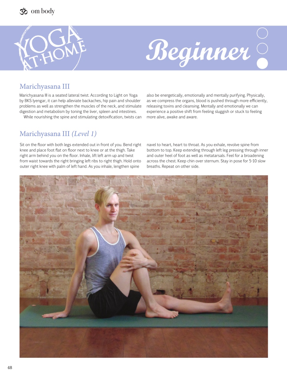 OM Yoga Magazine Preview Pages