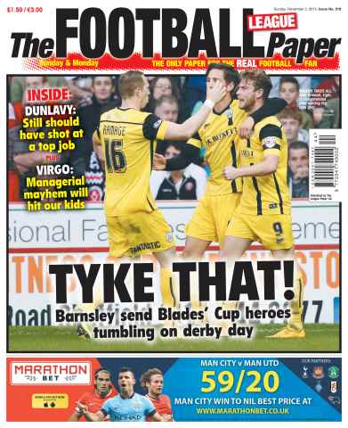 The Football League Paper issue 2nd November 2014