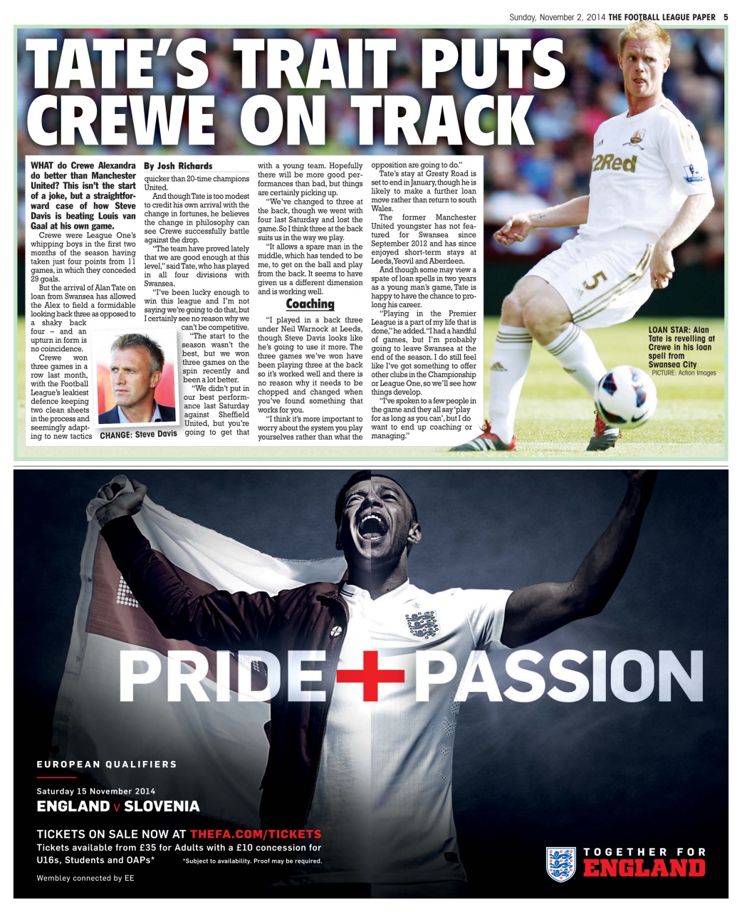 The Football League Paper Preview Pages