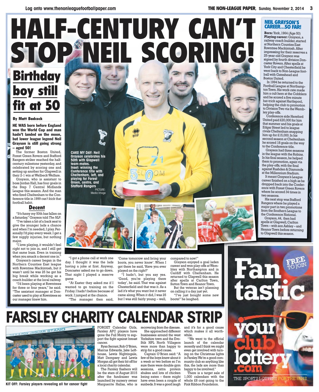 The Non-League Football Paper Preview Pages