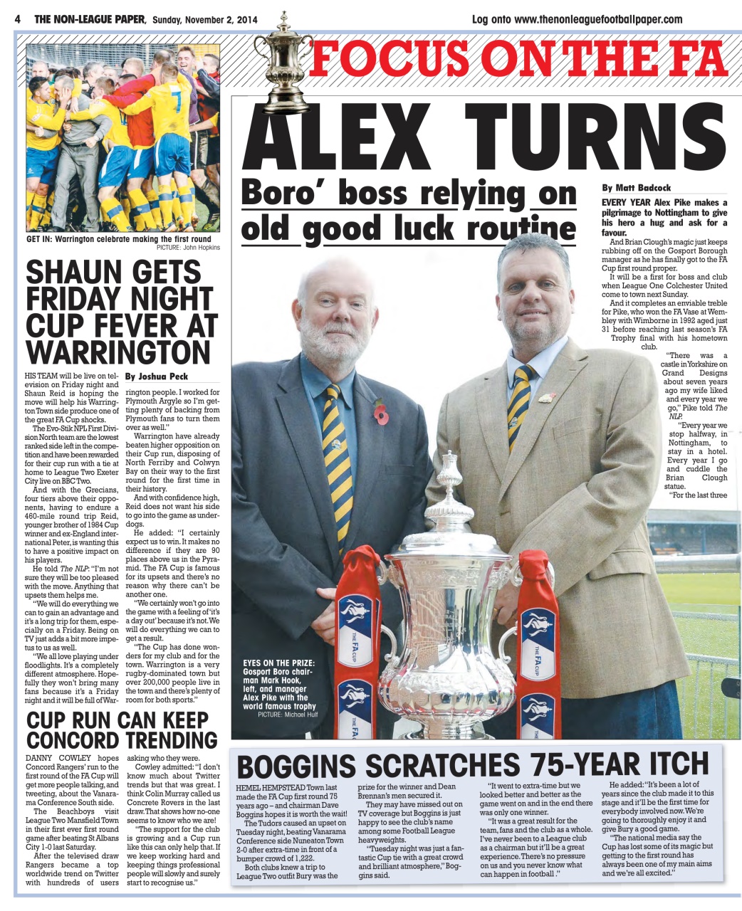 The Non-League Football Paper Preview Pages