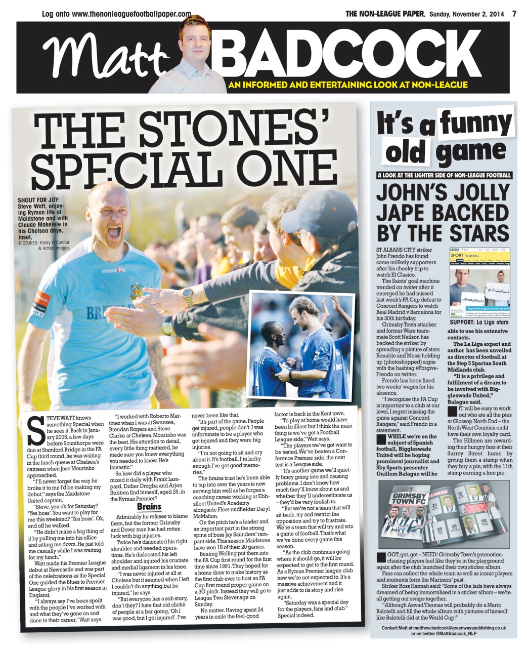 The Non-League Football Paper Preview Pages