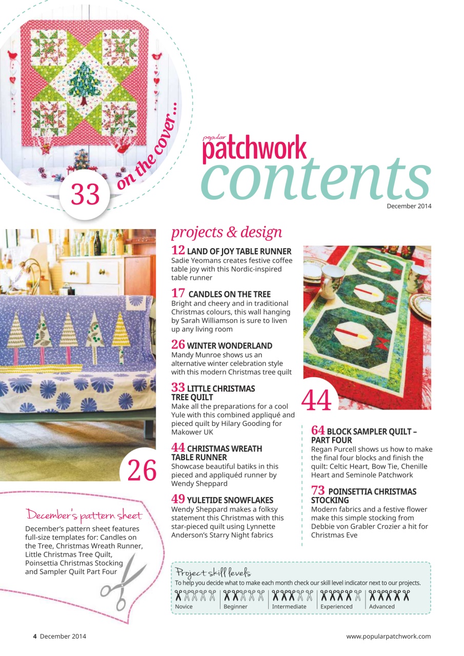 Popular Patchwork Magazine Preview Pages