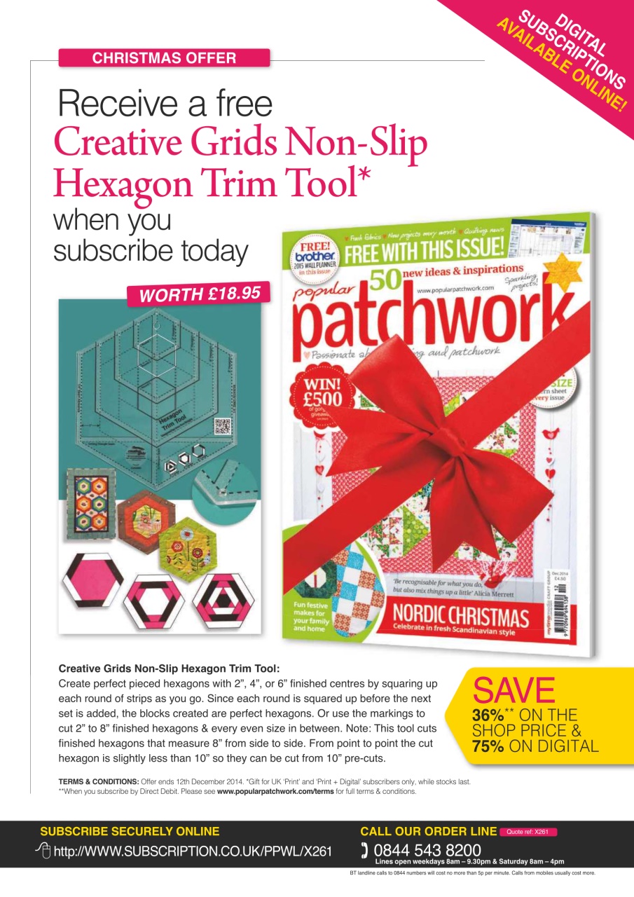 Popular Patchwork Magazine Preview Pages