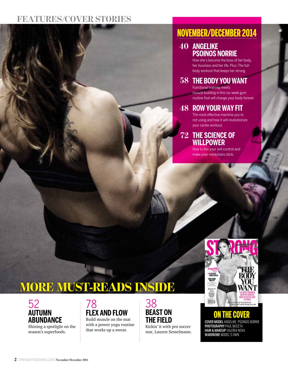 Strong Fitness Preview Pages