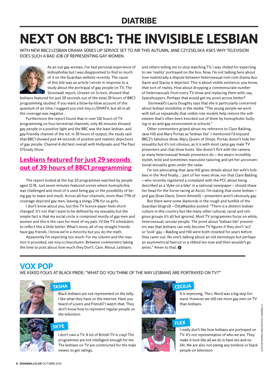 DIVA Magazine Preview Pages