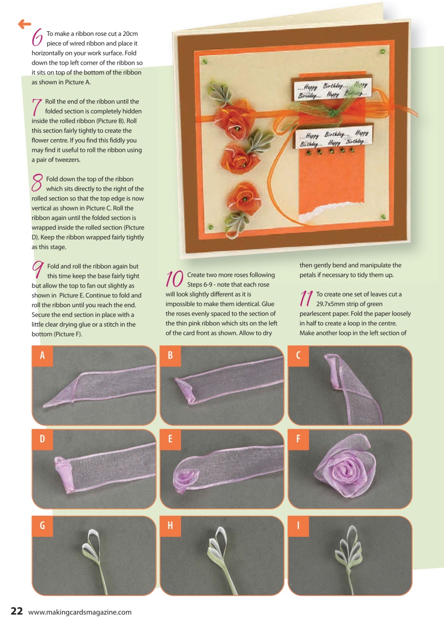 Making Cards & Papercraft Preview Pages