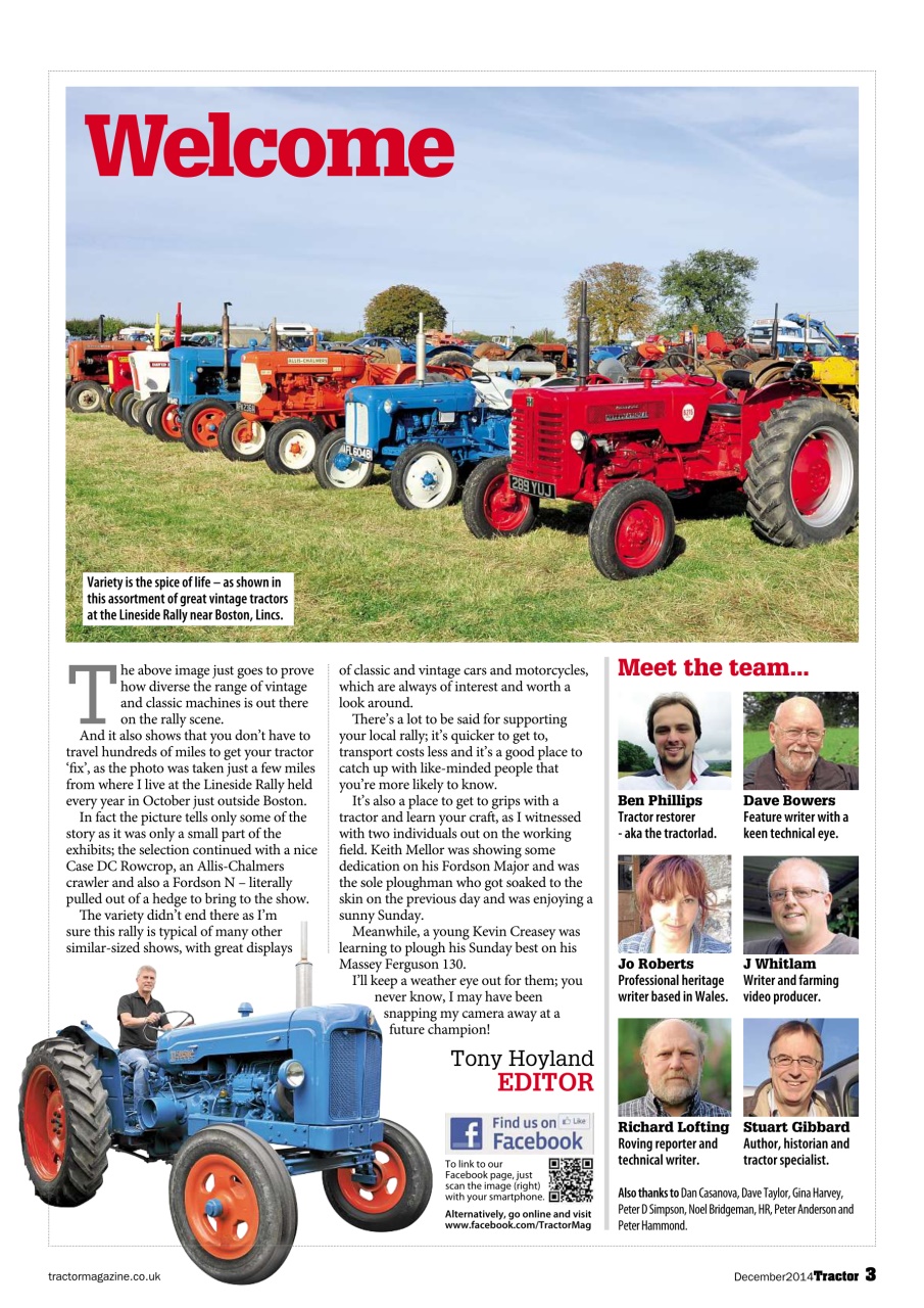 Tractor & Farming Heritage Magazine Preview Pages