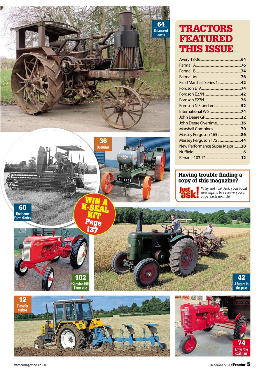 Tractor & Farming Heritage Magazine Preview Pages