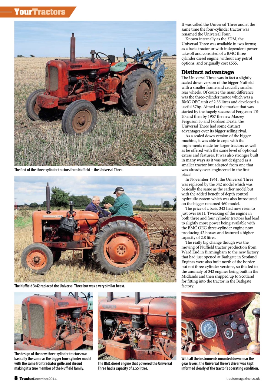 Tractor & Farming Heritage Magazine Preview Pages