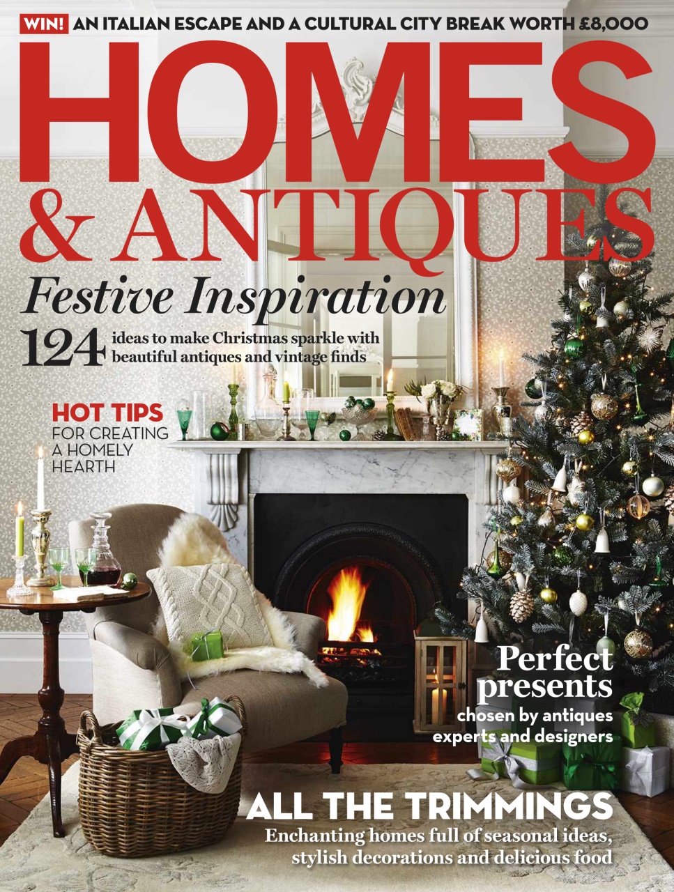 Homes & Antiques Magazine Preview Pages