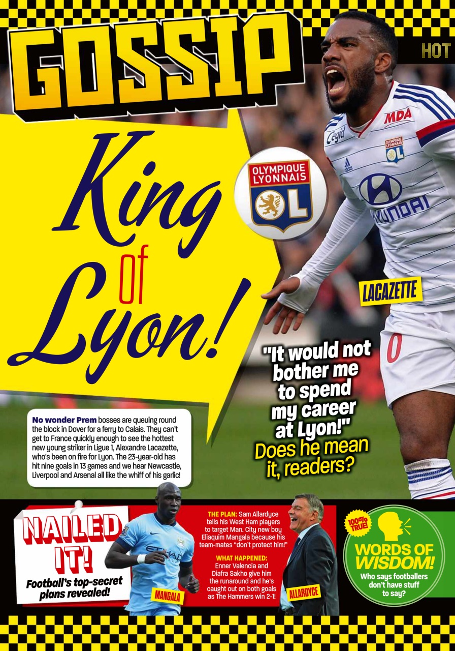 Match of the Day Preview Pages