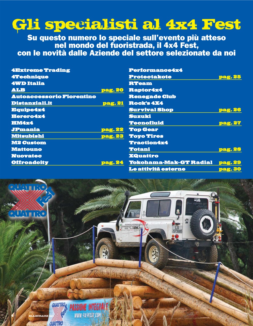 Elaborare 4x4 Preview Pages