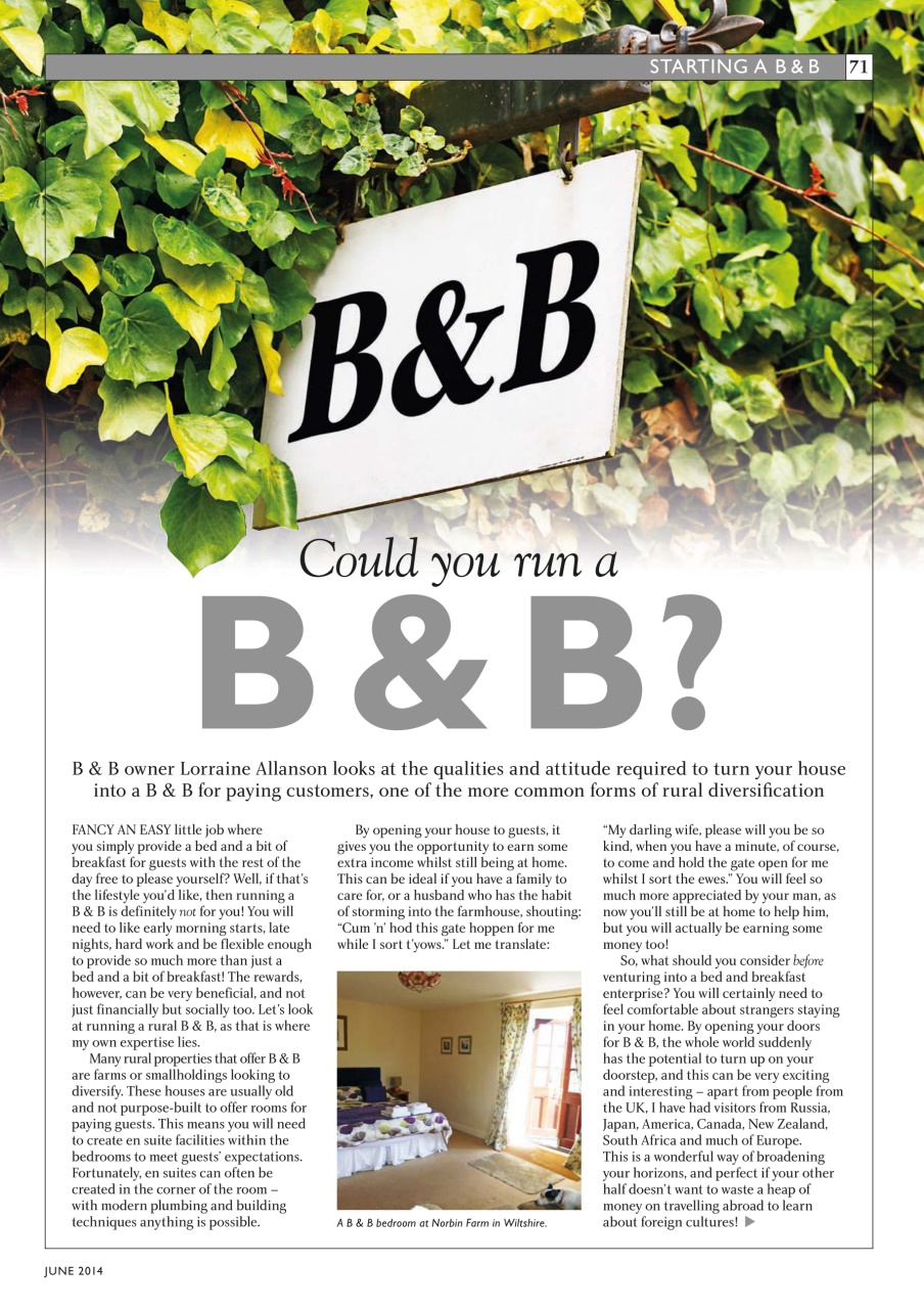 Home Farmer Magazine Preview Pages