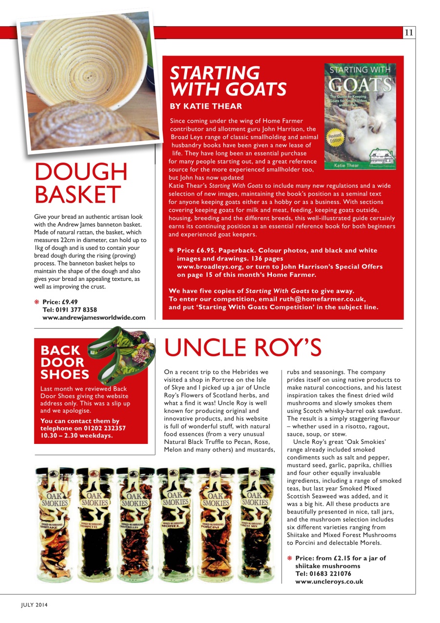 Home Farmer Magazine Preview Pages