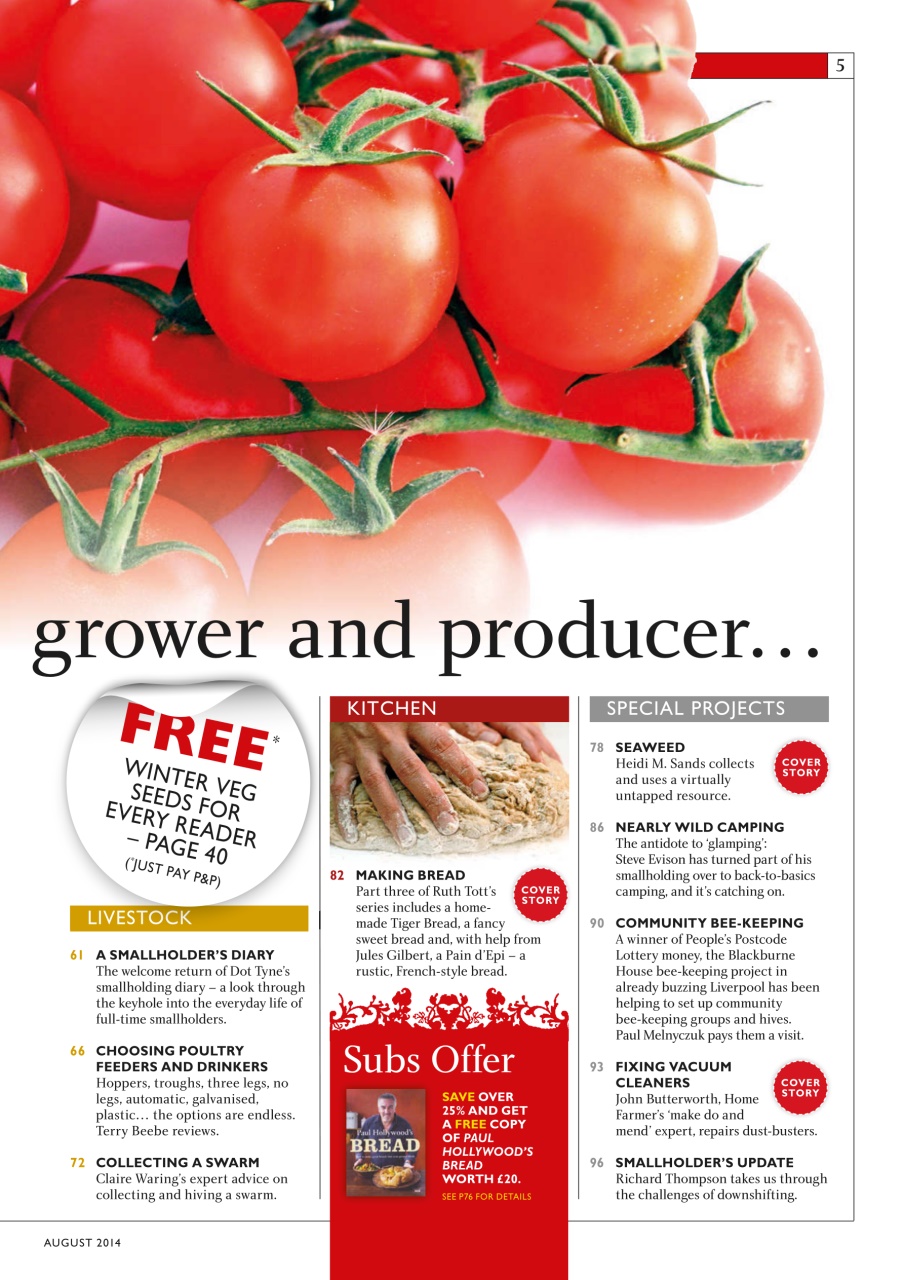 Home Farmer Magazine Preview Pages