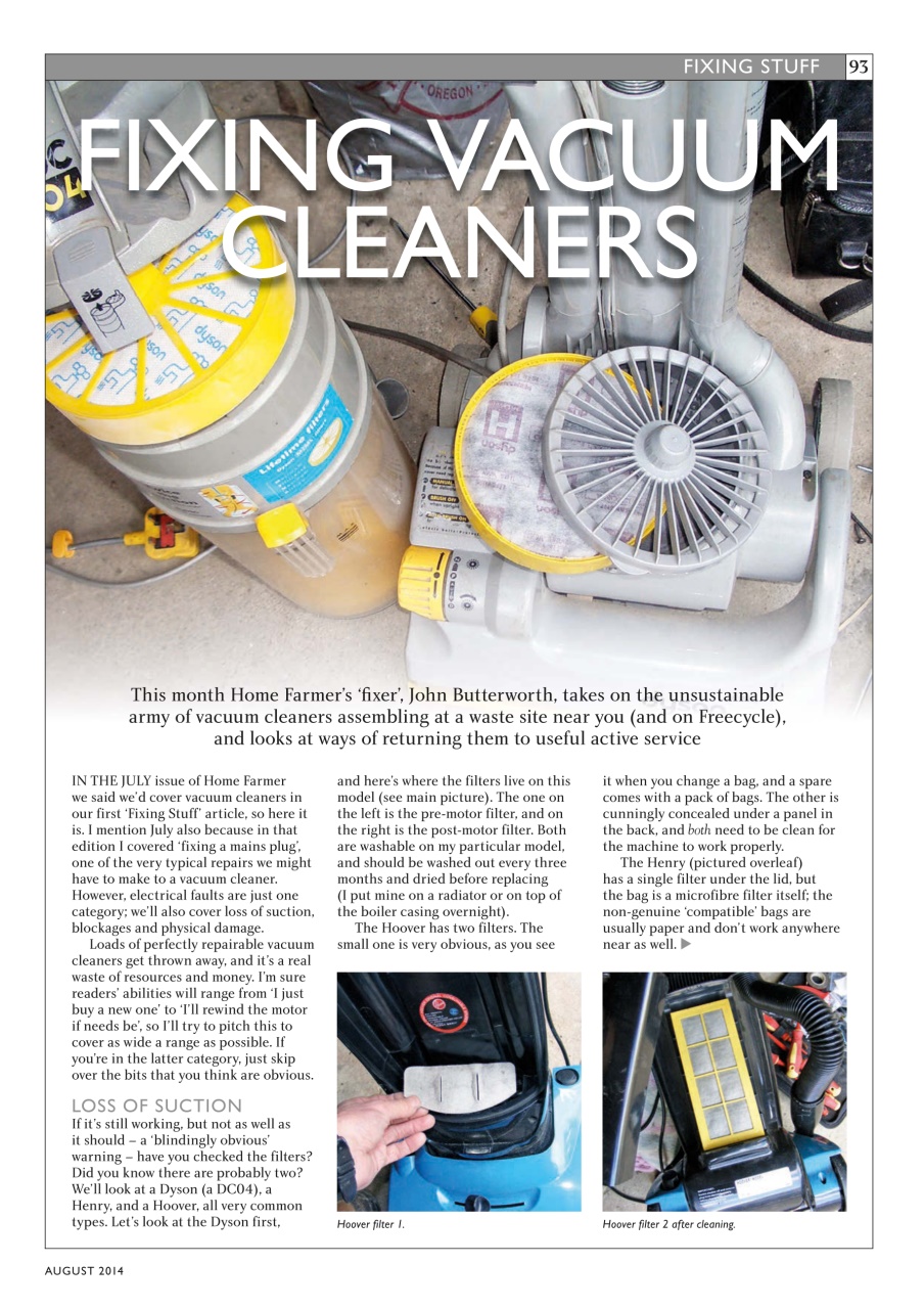 Home Farmer Magazine Preview Pages