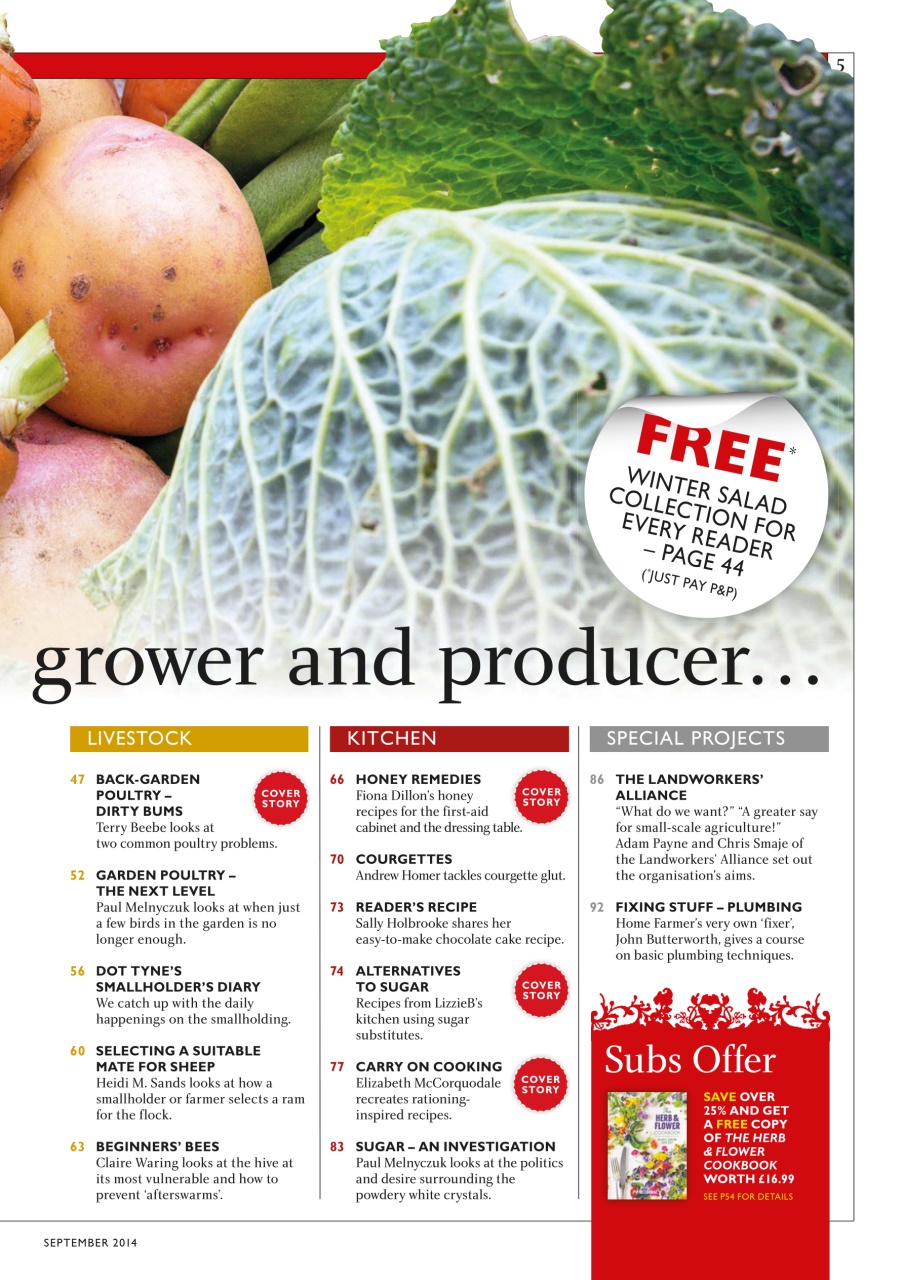 Home Farmer Magazine Preview Pages