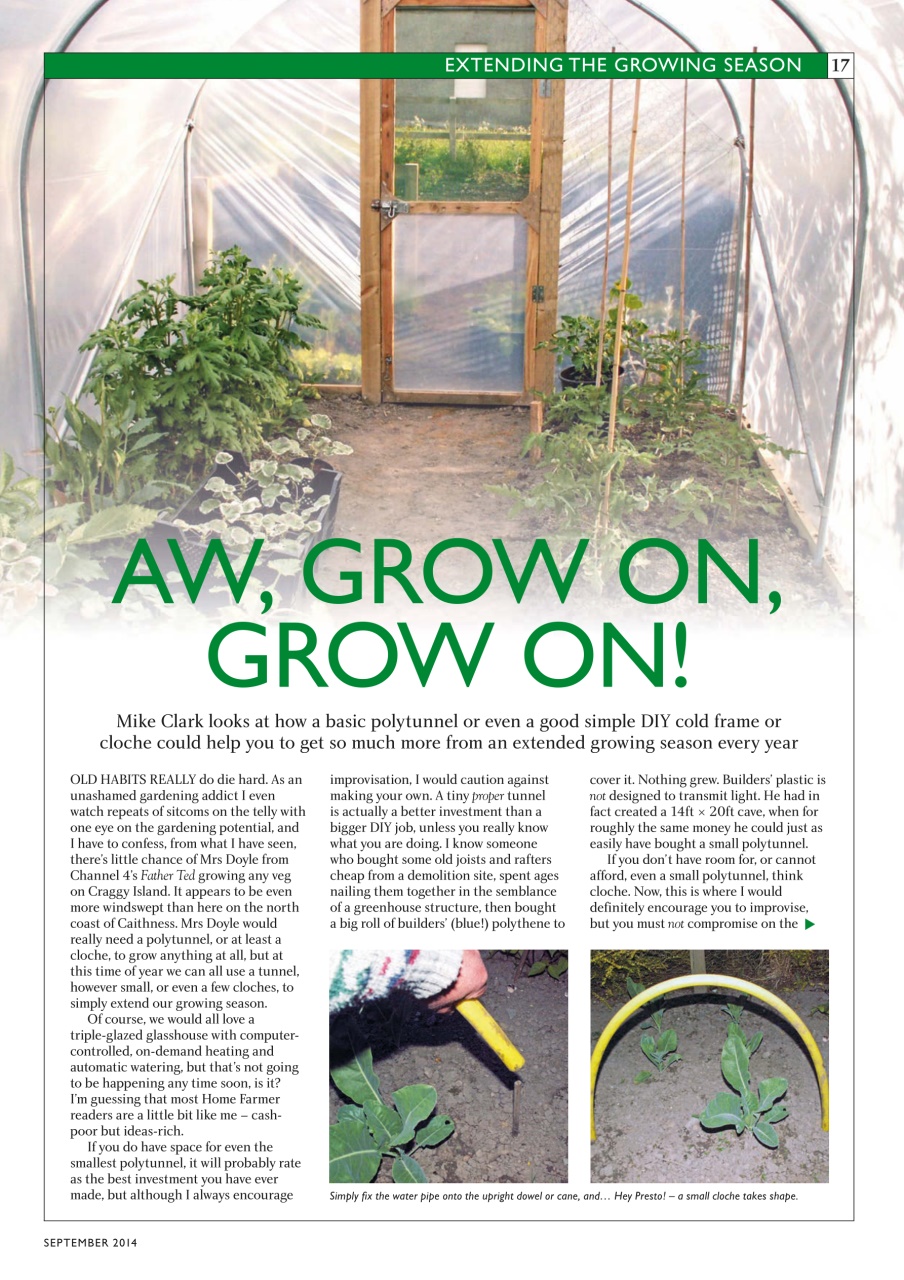 Home Farmer Magazine Preview Pages
