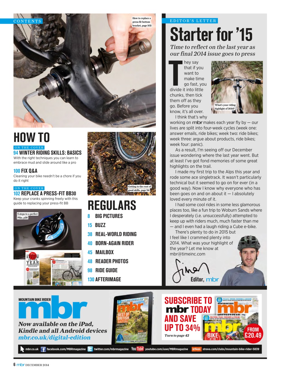 Mountain Bike Rider Preview Pages
