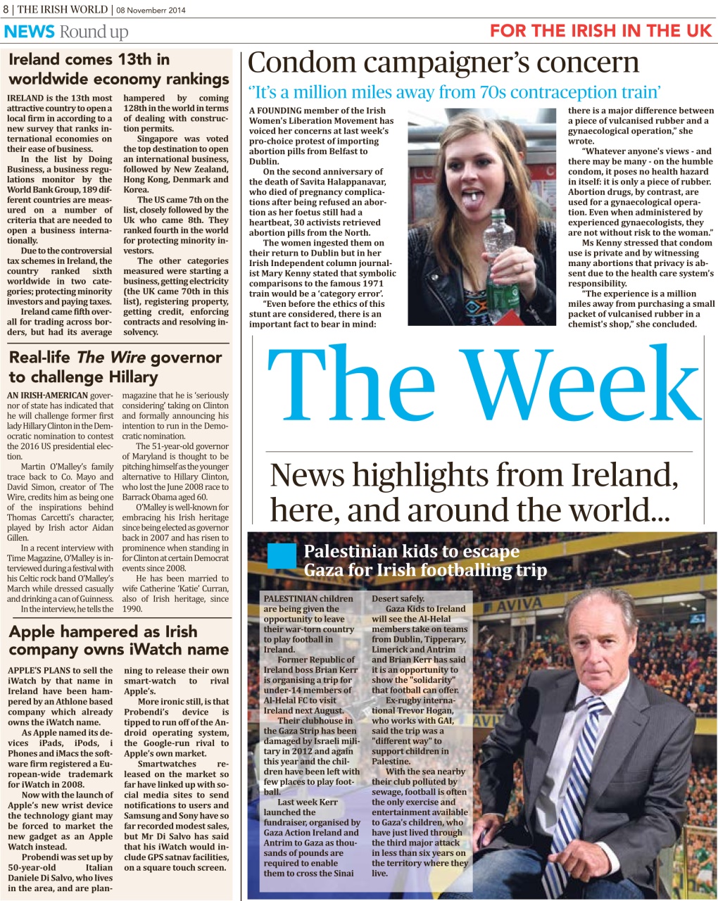 Irish World Preview Pages