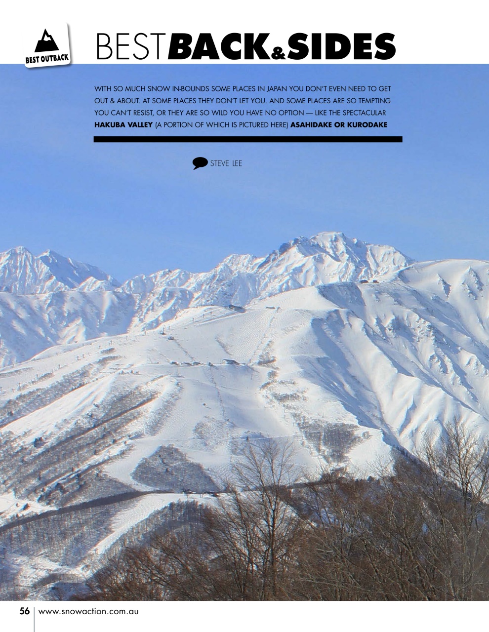 Snow Action Preview Pages