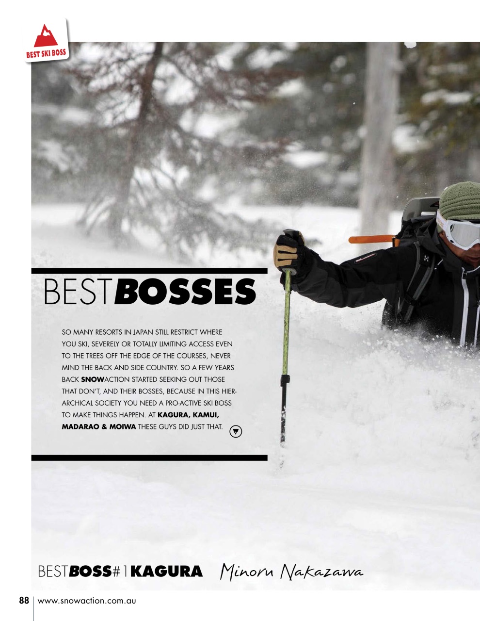 Snow Action Preview Pages