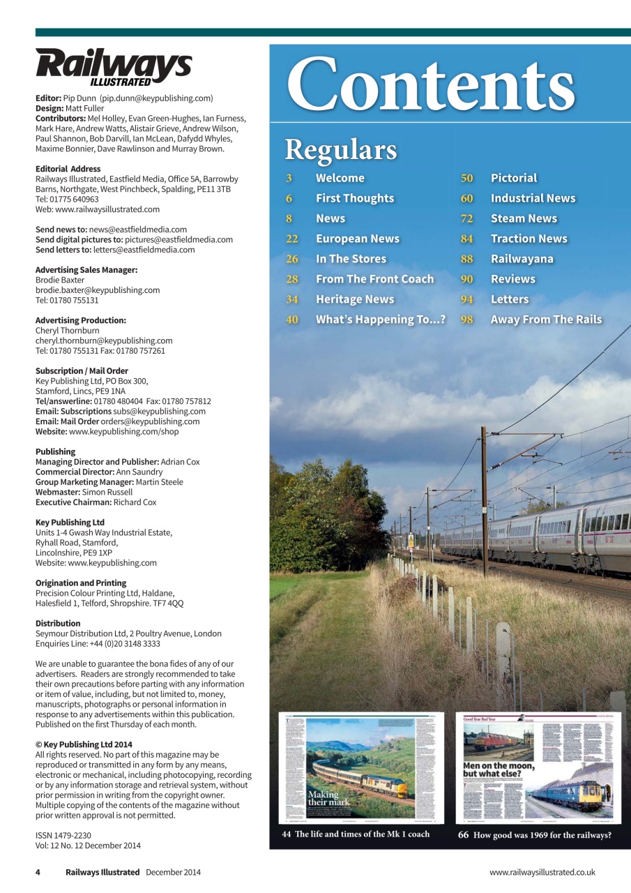 Railways Illustrated Preview Pages