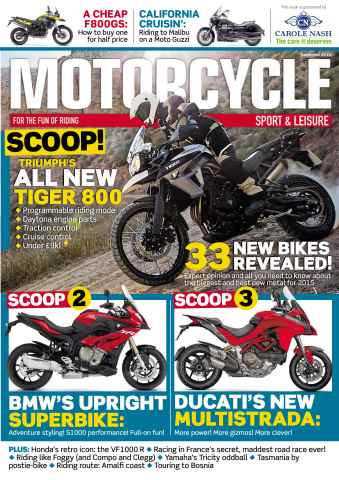 Motorcycle Sport & Leisure issue December 2014