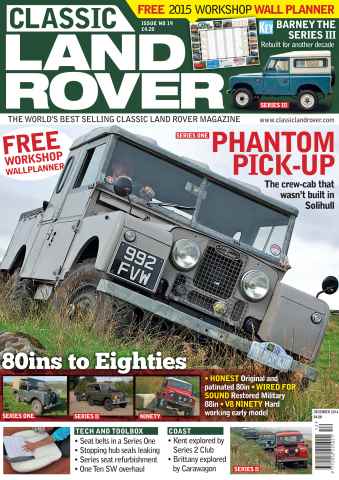 Classic Land Rover Magazine issue December 2014