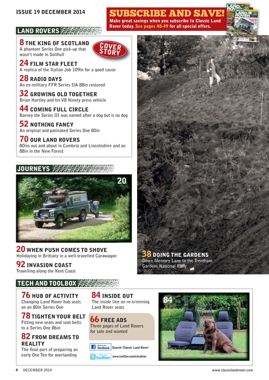 Classic Land Rover Magazine Preview Pages