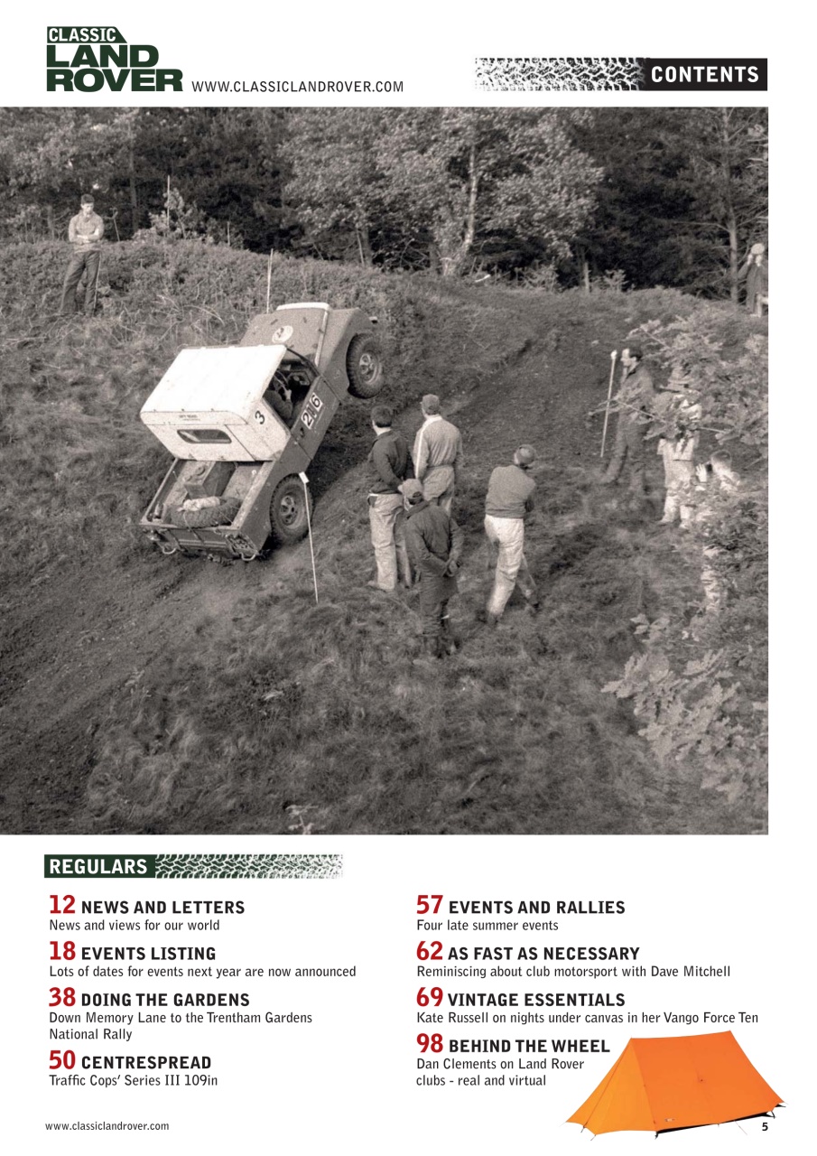 Classic Land Rover Magazine Preview Pages