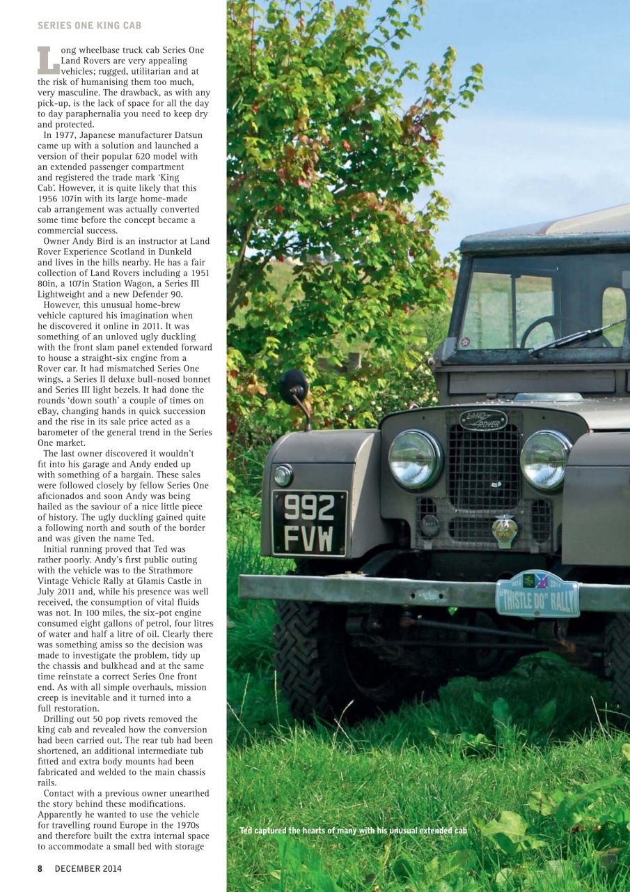 Classic Land Rover Magazine Preview Pages