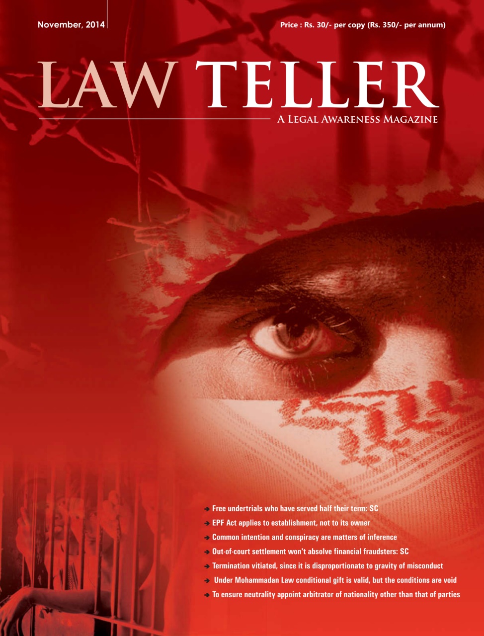 Lawteller – A Legal Awareness Magazine Preview Pages