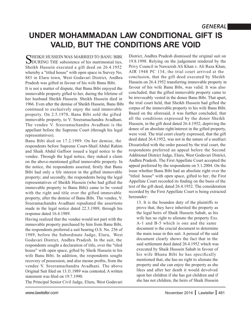 Lawteller – A Legal Awareness Magazine Preview Pages