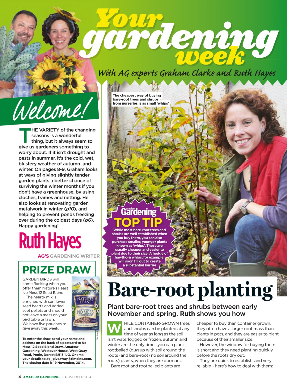 Amateur Gardening Preview Pages